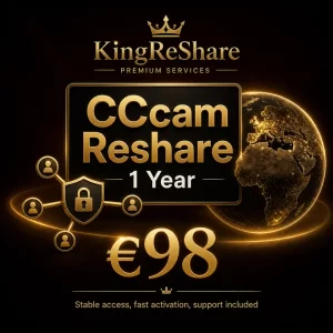 CCcam Reshare 1 Year